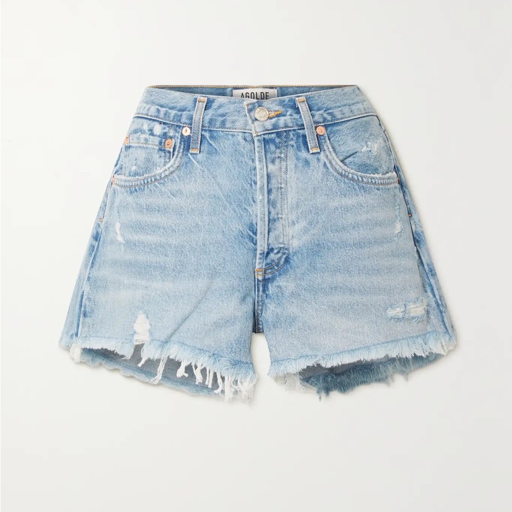 AGOLDE Parker Vintage Cutoff organic denim shorts